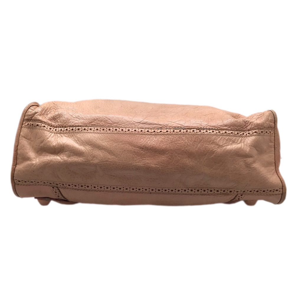 BALENCIAGA Giant City Bag Pink Leather Handbag Shoulder Salmon - Picture 5 of 11